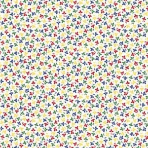 Marcus Fabrics - Aunt Grace Goes Bold by Judie Rothermel - R351775D Multi Triple Leaves