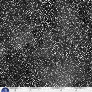 P&B Textiles - Solstice Serene Swirls by Jetty Home - SOLS06241KS Black/Silver