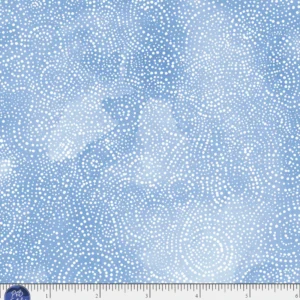 P&B Textiles - Solstice Serene Swirls by Jetty Home - SOLS06241LBW Light Blue/White