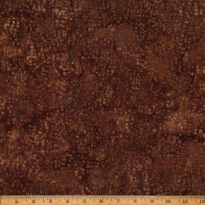 Hoffman Bali Batik X2655-108 Chocolate Square Blender