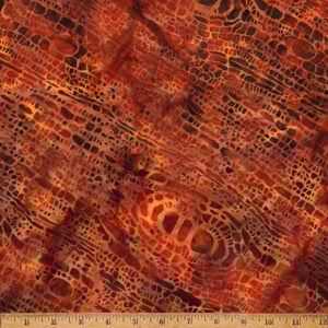 Hoffman Bali Batik X2659-100 Adobe Diagonal Circle