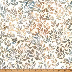 Hoffman Bali Batik X2661-484 Seaside Vined Leaves