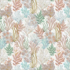 Windham Fabrics Deep Blue by Katherine Quinn - 55256D-2 Foam Garden Reef