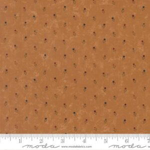 Moda - Quail Run by Kansas Troubles Quilters - 9836 12 Amber Triangle Dot