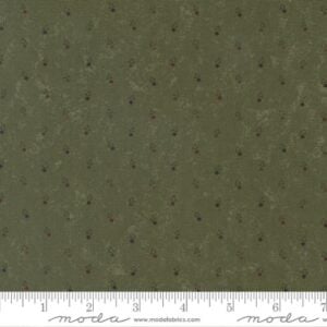 Moda - Quail Run by Kansas Troubles Quilters - 9836 15 Grass Triangle Dot