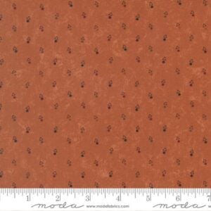 Moda - Quail Run by Kansas Troubles Quilters - 9836 17 Pumpkin Triangle Dot