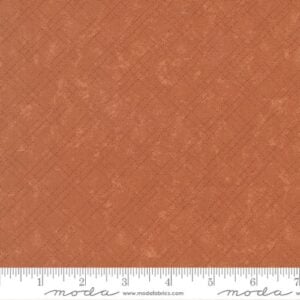 Moda - Quail Run by Kansas Troubles Quilters - 9837 17 Pumpkin Stitched Plaid
