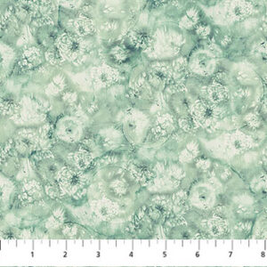 Northcott Fabrics - Whisper - 28704-74 Sage Multi Seed Pod Mini
