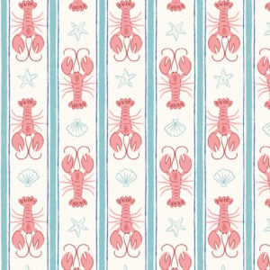 Seas the Day by Lewis & Irene UK - L1B Lobster Stripe