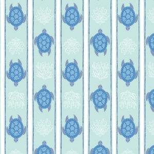 Seas the Day by Lewis & Irene UK - L1C Turtle Stripe