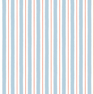 Seas the Day by Lewis & Irene UK - L4A Blue and Coral Stripe