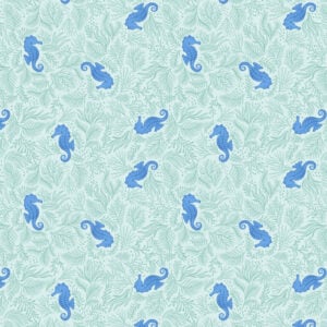 Seas the Day by Lewis & Irene UK - L5B Seahorses on Seaweed