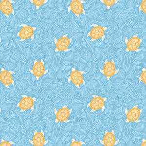 Seas the Day by Lewis & Irene UK - L5C Turtles on Seaweed