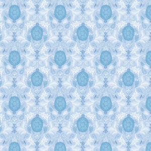 Seas the Day by Lewis & Irene UK - L6A Blue Mirrored Turtle