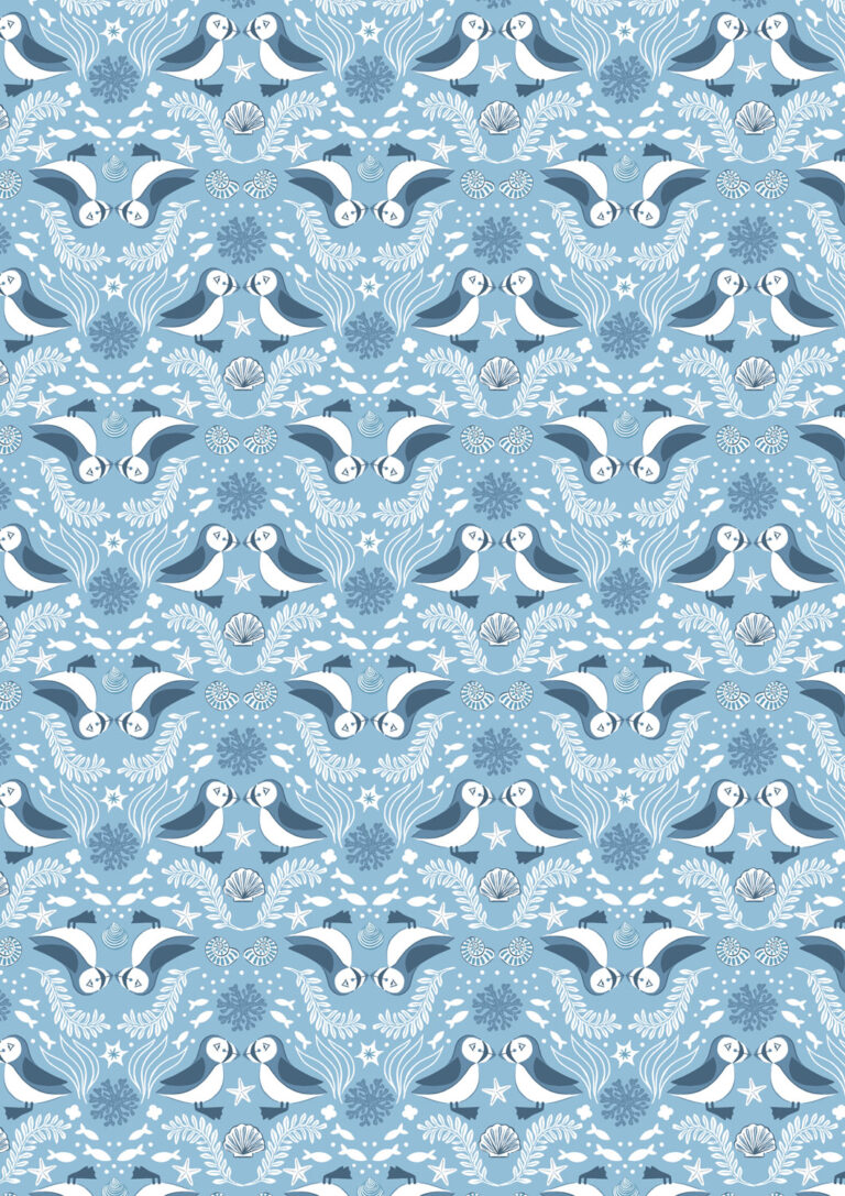 Seas the Day by Lewis & Irene UK - 18 Piece Fat Quarter Bundle - Image 17