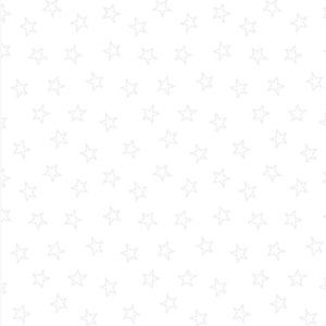 Maywood Studios Solitaire MAS321-UW Ultra White Star Silhouettes