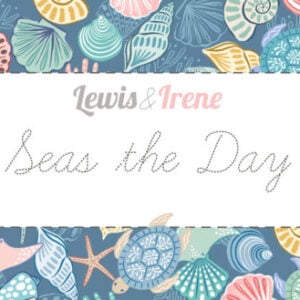 Seas the Day by Lewis & Irene UK - 18 Piece Fat Quarter Bundle