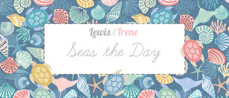 Seas the Day by Lewis & Irene UK - 18 Piece Fat Quarter Bundle
