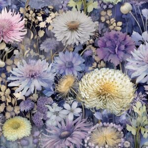 Timeless Treasures - Mystic Meadow - Fleur CD-4211