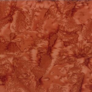 orange batik fabric
