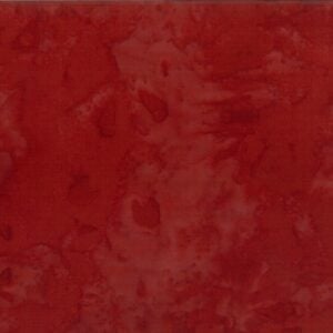 red batik fabric