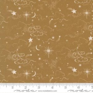 Moda - Silent Night by Watercolour Heart - 40052 14 Gold - North Star