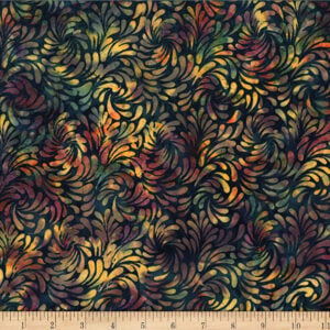 Hoffman - Swirly Petals - Y2675-73 Ocean