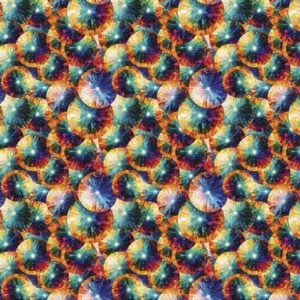 Camelot Fabrics - Kaleidoscope - Stained Glass Umbrellas - 16250201-01 Multi