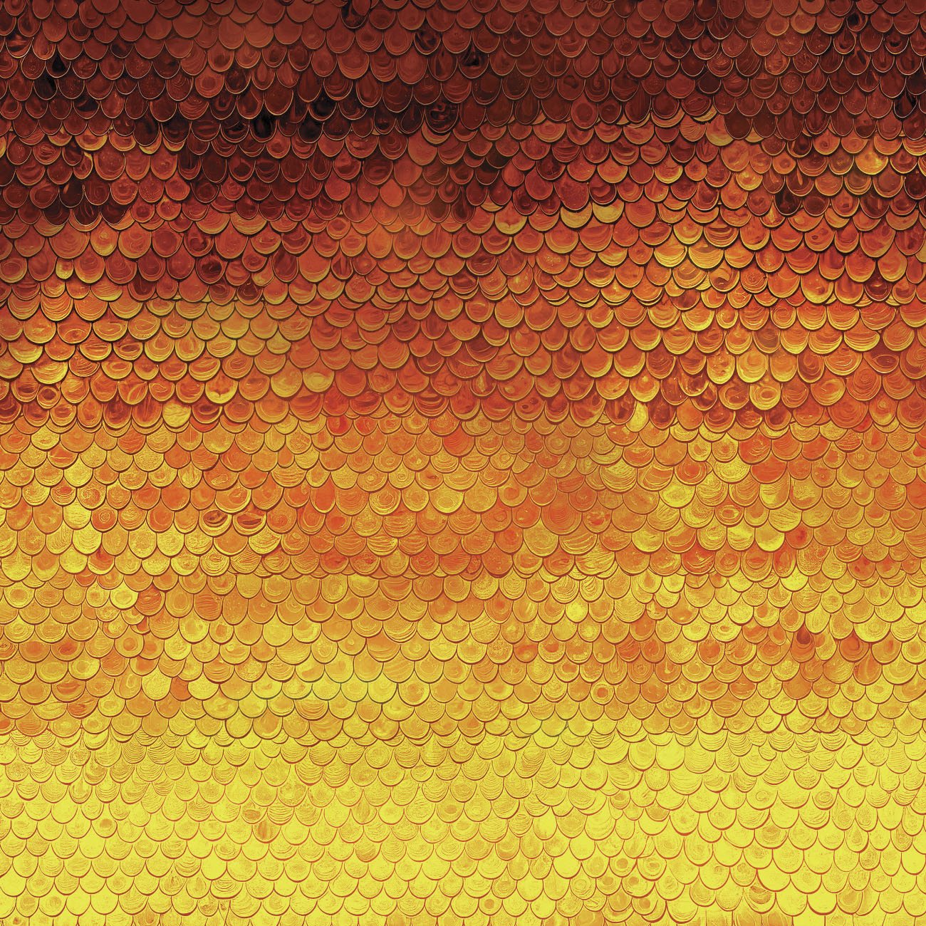 Camelot Fabrics - Kaleidoscope - Ombre Raindrops - 16250202-04 Orange