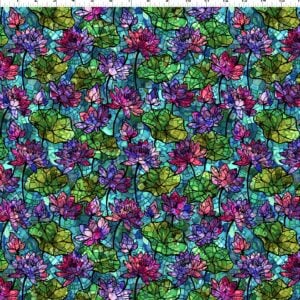 In The Beginning Fabrics - Dear Clara - Water Lilies - 5DCL-1 Multi