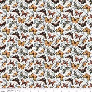 Riley Blake - Secret Garden - Moths - C18042 Cloud