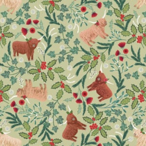 Lewis & Irene UK - Celtic Christmas - Highlands - C130B Festive Sage