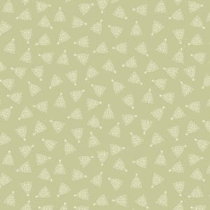 Lewis & Irene UK - Celtic Christmas - Celtic Trees - C131B Festive Sage